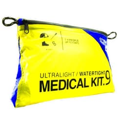 Adventure Medical Kits Ultralight & Watertight Medical Kit .9 - Waterproof Multi-Sport First Aid Kit - Lightweight Medical Kit Includes Bandages, Moleskin, Medication & More