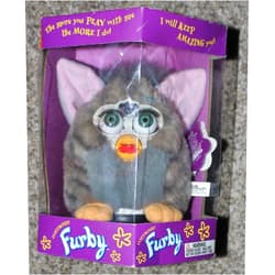 Furby Model 70-800 Tiger Brown & Black Electronic Furbie