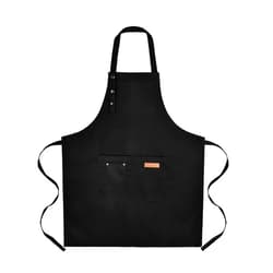 Tosewever Art Aprons for Women Painting Pottery Baking, Mens Buckle Straps Kitchen Apron with Pockets for Chef Cooking