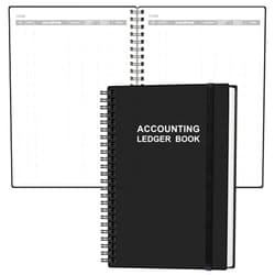 Heveboik Accounting Ledger Book - A5 Ledger Book for Bookkeeping, Small Businesses & Personal Use, Expense Tracker Notebook for Tracking Money, Expenses, Deposits & Balance, 5.8