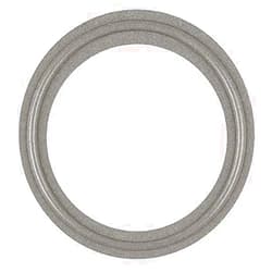 Rubberfab 40MPG-TS-150 Gasket,Sz1 1/2 In,Tri-Clamp,Tuf-Steel(R)