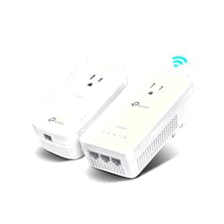 TP-Link Powerline WiFi Extender(TL-WPA8631P KIT)- AV1300 Powerline Ethernet Adapter with AC1200 Dual Band WiFi, Gigabit Port, Passthrough, OneMesh, Plug & Play, Ideal for Gaming/4K TV