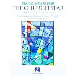 By Hal Leonard Corp. (Author) Piano Solos for the Church Year | 90+ Sacred and Seasonal Songs Sheet Music for Worship, Holidays and Special Services | Hal Leonard Piano Songbook for Beginners and Advanced Players
