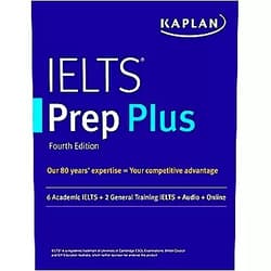 Kaplan Test Prep IELTS Prep Plus: 6 Academic IELTS + 2 General IELTS + Audio + Online (Kaplan Test Prep)