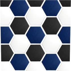 Mollywell Get 24 Pcs, Mollywell 8 Pcs White, 8 Pcs Deep Blue, 8 Pcs Black Acoustic Panels