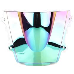 WYNMOTO Motorbike Windshield Windscreen Compatible for Honda 2013-2020 CBR600RR F5 14 15 16 17 CBR 600 RR (Deep-Iridium)