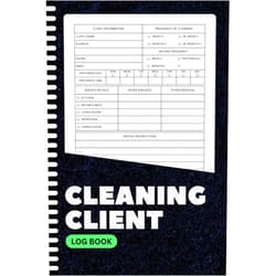 Leyla Abdulle Cleaning Client Log Book: Professional Housekeeping Organizer | Track Clients, Services, Appointments & Payments | 6x9” | 100+ Pages for Cleaning Business Success