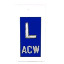 Colortrieve X-Ray Markers (Plastic) - Blue, Left ONLY, 1/2