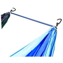 ENO Fuse Tandem Hammock System Colour Slate Lightwieght Fuse Spreader Bars, Two Hammocks Side by Side Dac Grren Anodised Aluminium Alloy Eliminates Enviro Damage Weight 277 g