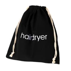Mozeat Lens Hair Dryer Bags Drawstring Bag Container Hairdryer Bag Hair Travel Bag Hair Tools Travel Bag for Use at Home, Traveling, Guest Rooms,Bathroom and Hotels(Black)