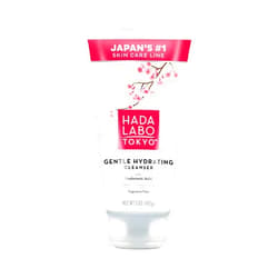 Hada Labo Tokyo Gentle Hydrating Foaming Facial Cleanser, Fragrance-Free Sensitive Skin Face Wash with Hyaluronic Acid and Conditioning Agents Soften Skin, Locks In Moisture, 5.0 Oz