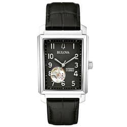 Bulova Classic Sutton Automatic - 96A269 Black One Size womens watches