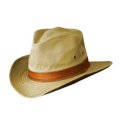 Dorfman Pacific Dorfman Hat Co. Men's Twill Outback Hat