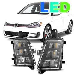 Winjet WJ30-0584-09 OEM Series for [2014-2017 Volkswagen GTI] Driving LED Fog Lights
