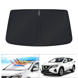 KUST Custom Fit Windshield Sun Shade for Nissan Murano Accessories 2015-2024 Sunshade Sun Visor Protector Foldable Blocks UV Rays Keep Your Car Cooler