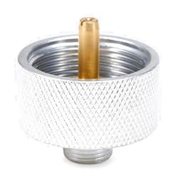 LIXADA Camping Stove Adapter 1LB Propane Small Tank Input EN417 Lindal Valve Output/Propane Gas Tank Conversion Head Backpacking Stove Convert Connector