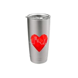 Beautiful Cologne Skylines For Cologne Lovers Cologne Skyline Heartbeat Germany Köln Cologne Cathedral Stainless Steel Insulated Tumbler
