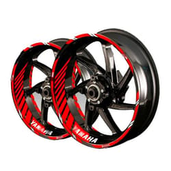 GdniA Hub Decal for Y&AMAHA for Mt07 Mt09 FZ6 for R15 for YZF for R1 for R3 for R15 R1m for R6 Wr450f Hp4 Wheel Stickers Motorcycle Sticker Wheel Rim Decal Stripe Tape (Color : 17)