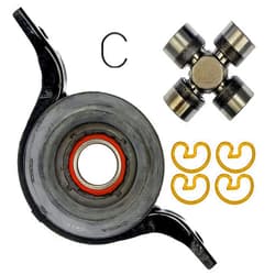 APDTY 045213 Driveshaft Center Support Bearing