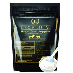 Lexelium Joint Supplement for Dogs & Cats - Chondroitin Sulfate, Turmeric, MSM, Glucosamine & Calcium for Healthy Bones & Optimal Skeletal Function - Optimal Joint Care to Help w/Arthritis- 200g