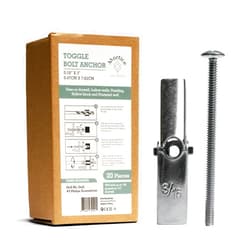Mortice and Tenon Toggle Anchor Bolts - 3/16
