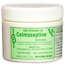 Calmoseptine Cream Skin Protectant - 2.5oz Jar Protects and Helps Heal Skin Irritations, 1/Each by Calmosepti