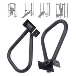 Powerfeng Dip Bar Attachment Squat Rack: Dip Bars for 3x3 with 1in Hole Power Rack Cage Home Gym Fitness
