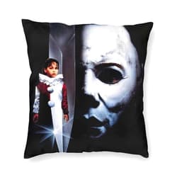 Moc.Deamiarr Halloween Decorations Michael-Myers Throw Pillow Covers Cushion Cases for Couch Sofa Bed Living Room Decor 18 X 18 Inch