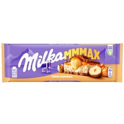 Milka Milk Chocolate with Whole Hazelnuts, Large Bar 300g