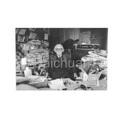 VERITTY Jean Piaget Psychologist Black And White Portrait Poster 3 Canvas Painting Posters And Prints Wall Art for Living Room Bedroom Decor 12x08inch(30x20cm)