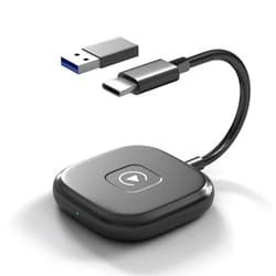 HEI LIANG Wireless Carplay Adapter, Converts Wired to Wireless Carplay Dongle for Wireless Control Plug & Play Carplay Fit for Cars 2016 & for Apple iPhone iOS 10+