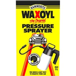 WAXOYL Hammerite High Pressure Sprayer Kit with Extension Hose and Spray Nozzle for Car Wax Spray and Car Polish. Car Care Kit by, Perfect for Car Shampoo and Wax