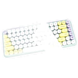 UHamn Dust-Proof Silicone Keyboard Skin Cover Compatible for Logitech POP Keys Mechanical Wireless Keyboard (Clear)