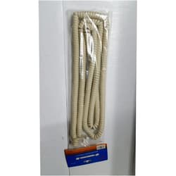 ESAW 50' Foot Modular Telephone Coiled Handset Cord Ivory Replacement