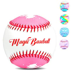 AuSletie Baseball Standard Practice Baseball Size 9 Inch for Kids Girls Beginners, Perfect Baseball Gifts for Practice Baseballs Tballs, Safe Throwing, Catching and Batting Practice