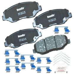 Bendix Priority1 CFC914 Ceramic Front Brake Pads for Acura ILX 2015-2013, Honda Accord 2017-2003, Civic 2021-2012, CR-V 2006-2002, CR-V 2016-2012, CR-Z 2016, Element 2011-2003, Fit 2014-2013