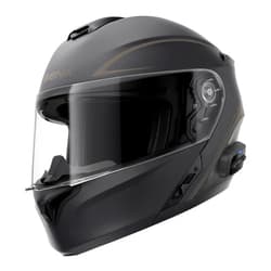 Sena Adult (2021) Outrush Bluetooth Modular Motorcycle Helmet with Intercom System DOT, Matte Black, Large US