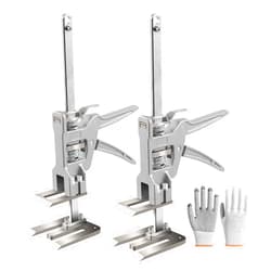 EASYGNAL Hand Lifting Jack Tool, 2 Packs Labor Saving Arm Furniture Jack Lifter Multi-Function Height Adjustment Lifting Device for Installing Windows and Doors, Lifting Furniture, Wall Tile Positioning…