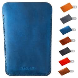 HAPPER STUDIO Bovine leather case for Microsoft Surface Duo, personalized cover