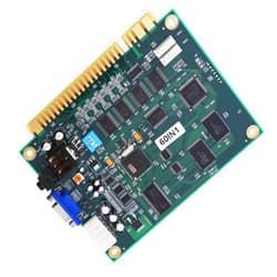 Walfront Classic 60 in 1 Jamma Kits Multicade Board PCB Board CGA/VGA Output Classic for Game Machine Universal