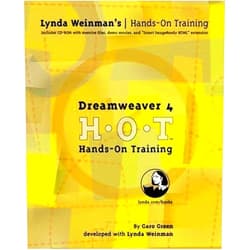 Garo Green,Lynda Weinman Dreamweaver 4 Hands-On Training