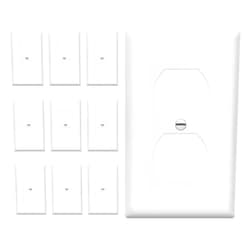 ENERLITES Duplex Wall Plates Kit, Electrical Outlet Covers, Standard Size 1-Gang 4.50