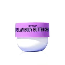 Nutrius Brazilian Body Butter Cream Botanical Bliss - Infused with Exquisite Botanicals for Luxurious Hydration and Nourishment - Unveiling Your Skin's Natural Radiance - 6 FL OZ