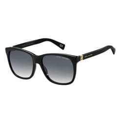 Marc Jacobs Women's Marc 337/S Square Sunglasses, Black/Gray Shaded, 57mm, 17mm