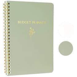 ZICOTO Easy to Use Monthly Budget Planner - 12 Month Financial Organizer with Expense Tracker Notebook - Monthly Money Budgeting Book That Manages Your Finances Effectively