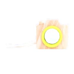 Pilipane Bee Eye Effect Unique Prism Lens Toy, Mini Wooden Camera Toy with Multi Prism Kaleidoscope, Wooden Multi Prisms Kaleidoscope Toy(Green), Mini Wooden Camera Toy with Multi Prism KaleidoscoPrism Lens