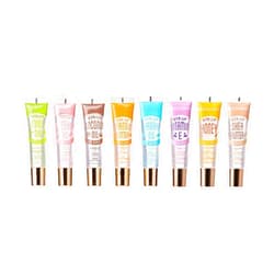 Ruby Kisses Broadway Vita-Lip Clear Lip Gloss (8 Pack), Ultra-Hydrating & Soothing Formula with Vitamins, High-Shine Non-Sticky Finish Lip Balm with Mint, Rosehip, Coconut, Mango, Argan, Honey, Shea
