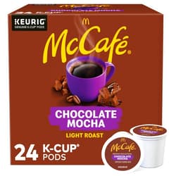 McCafe McCafé Mocha Collection Chocolate Mocha Light Roast K-Cup Coffee Pods (24 Pods)