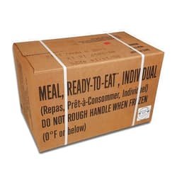 MREmountain USA MRE FULL CASE of 12 Case B (Menus 11-24)