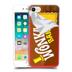 Head Case Designs Officially Licensed Willy Wonka and The Chocolate Factory Candy Bar Graphics Hard Back Case Compatible with Apple iPhone 7/8 / SE 2020 & 2022